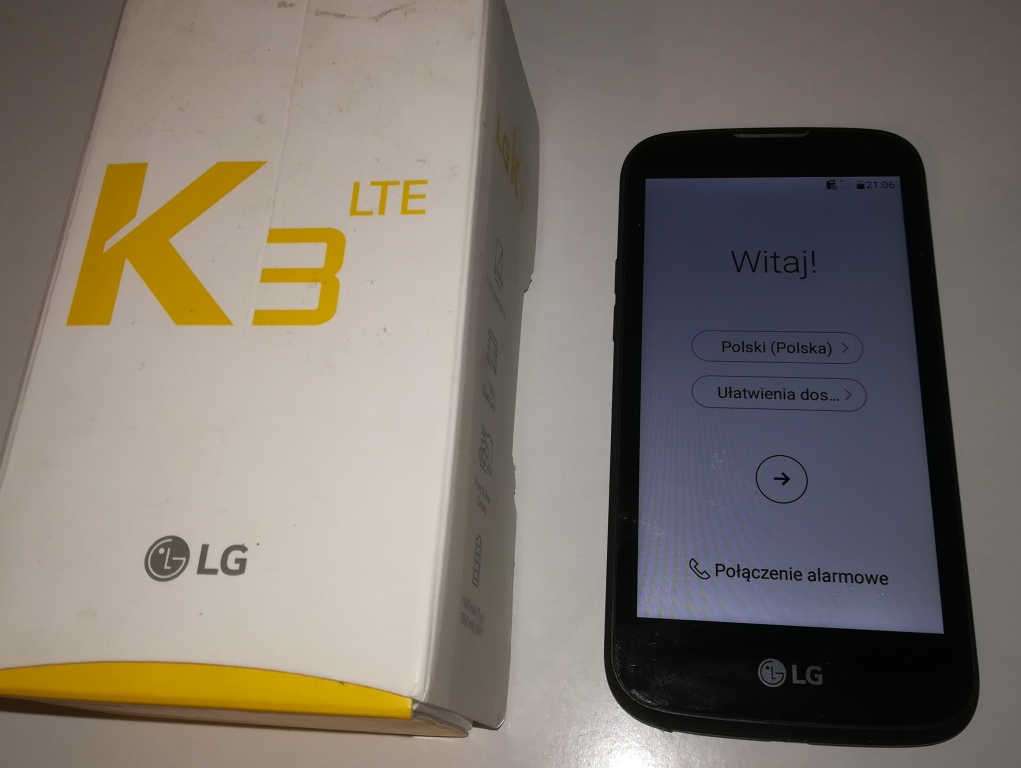 Telefon LG L3 LTE Dual SIM  na gwarancji