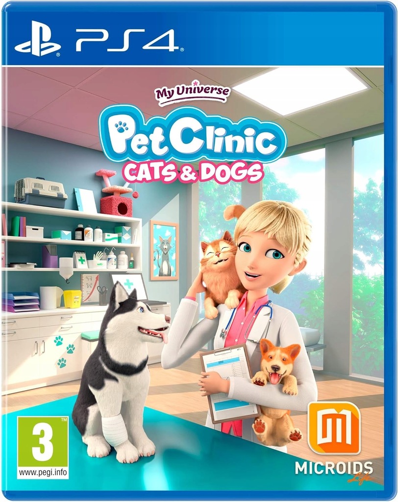 PS4 MY UNIVERSE Pet Clinic Cats & Dogs / SYMULACJE