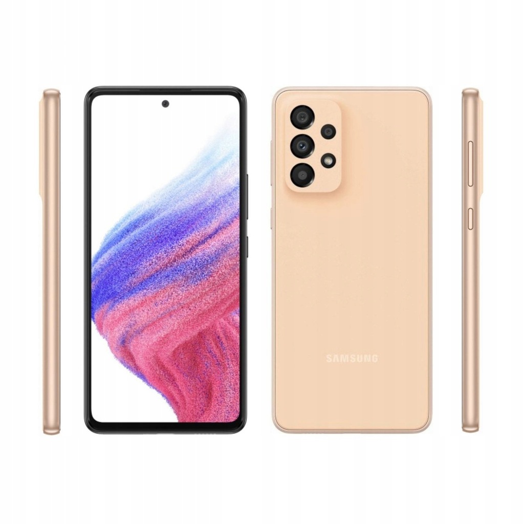 Купить Samsung Galaxy A53 5G SM-A536B 6/128 Персиковый: отзывы, фото и ...