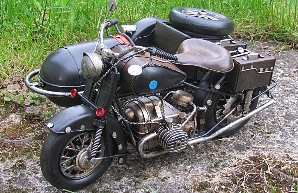 Motocykl z Przyczepką Motor Kolekcjoner Model KL 13423261383