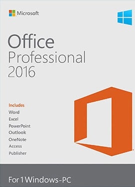 Купить Ключ пакета Microsoft Office 2016 Professional: отзывы, фото, характеристики в интерне-магазине Aredi.ru