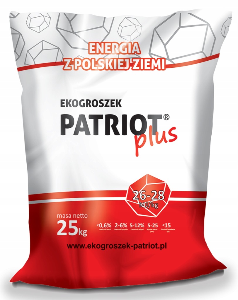 Groszek Plus Ekogroszek Patriot Plus 1000KG