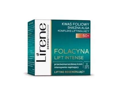 Lirene Folacyna 50+, Krem wygładzający, 50 ml