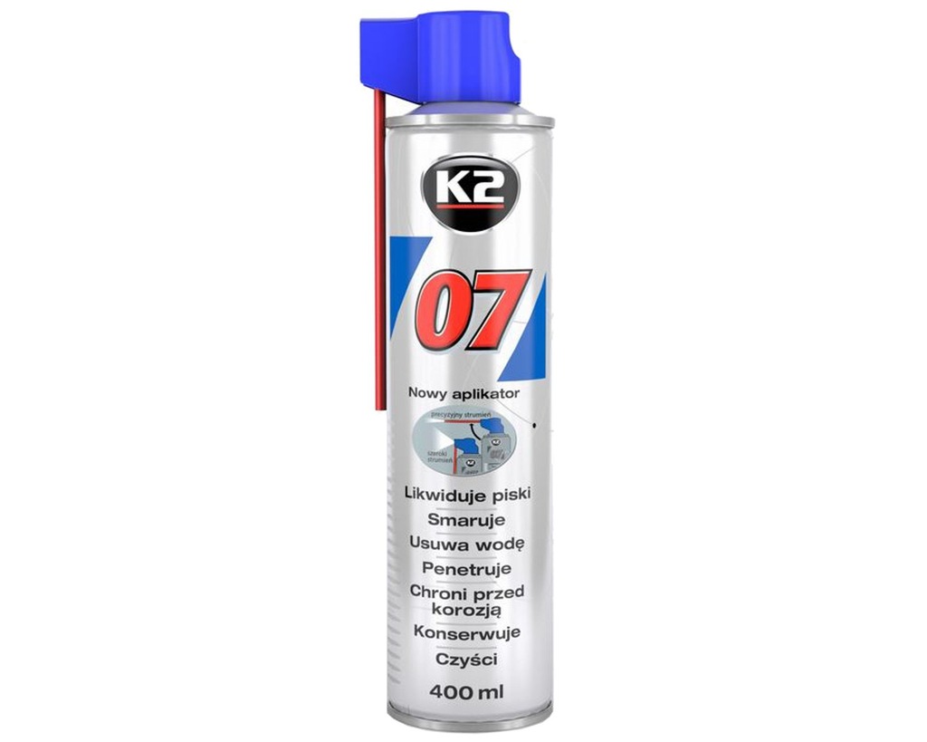 K2 07 400 ML Smaruje czyści konserwuje chroni