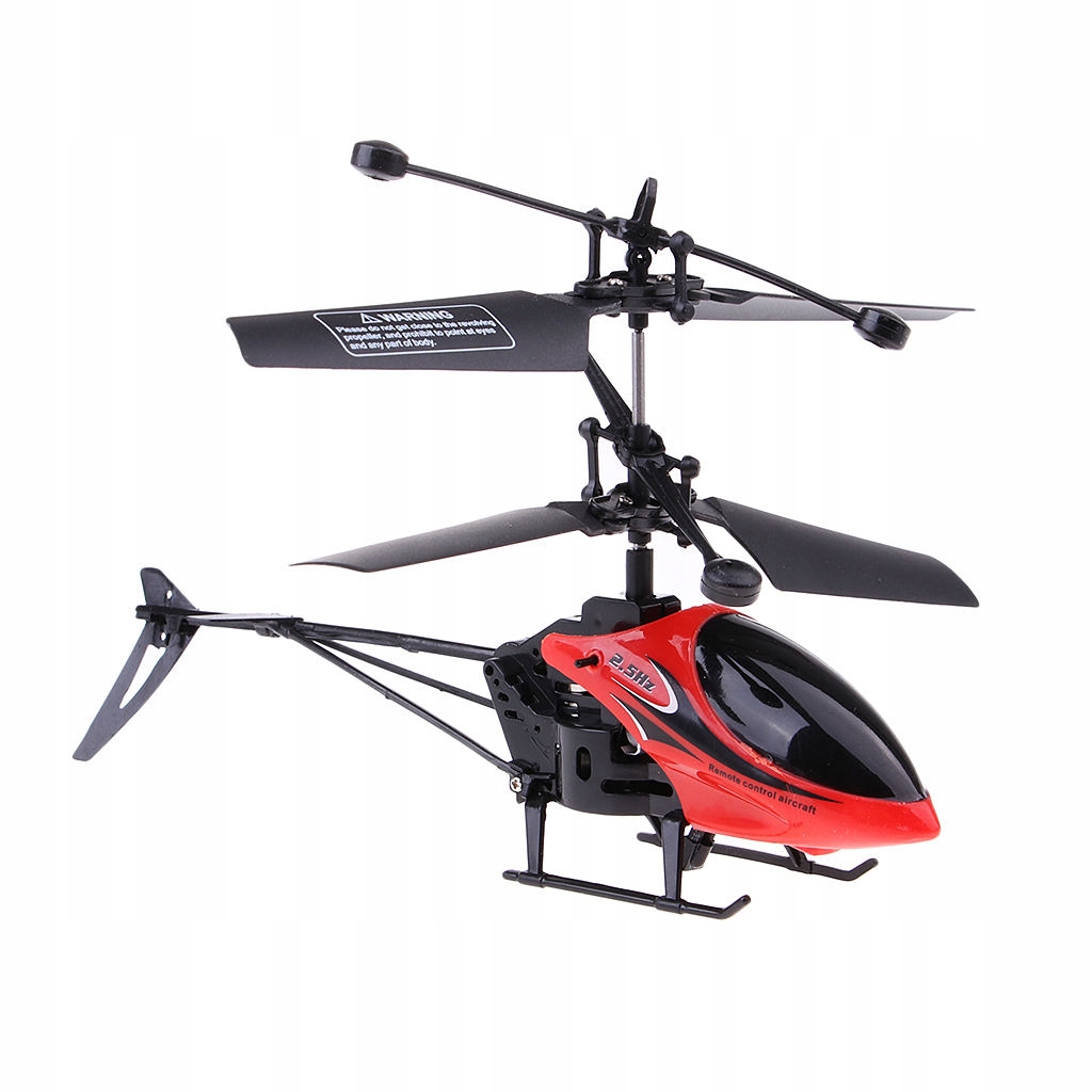 RC Helicopter Toy Czerwony