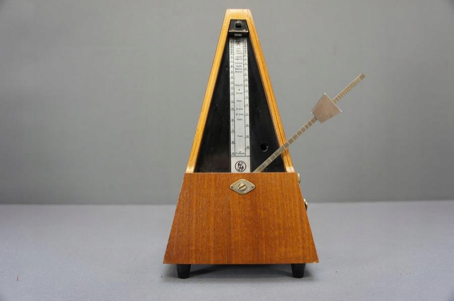 STARY DREWNIANY METRONOM TAKTOMIERZ SINFONIA 12776433514 oficjalne