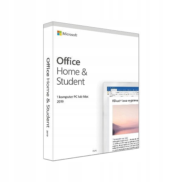 Office 2019 Home and Student PL BOX Dom