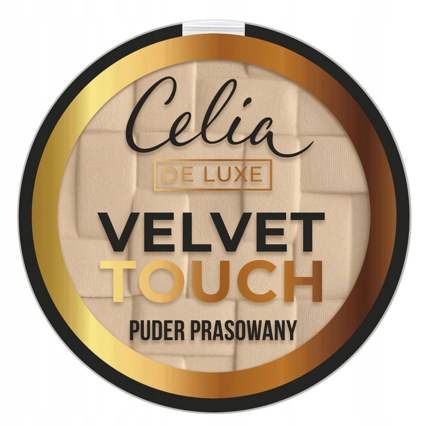 Celia De Luxe Velvet Touch puder prasowany 103 P1