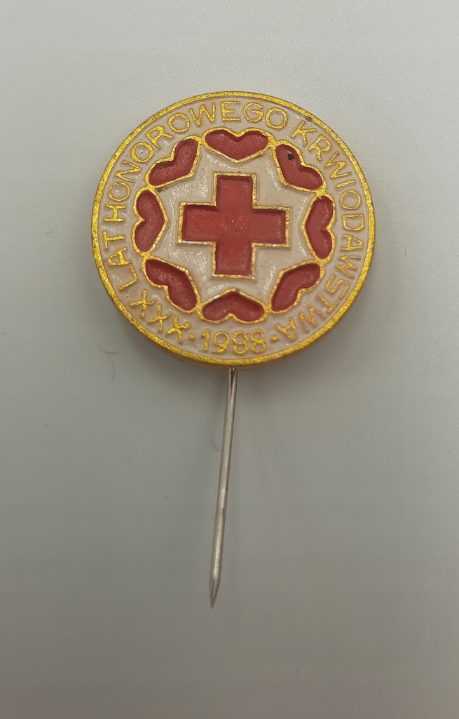 Odznaka honorowe krwiodawstwo 1988