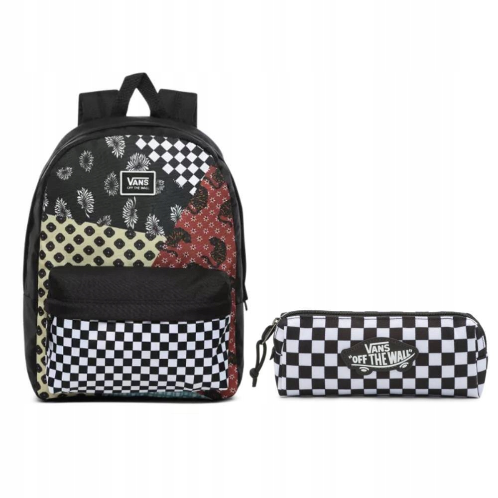 Plecak Vans Realm Floral Patchwork Piórnik Vans 12145742508