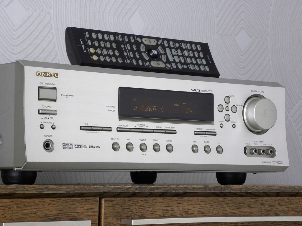 ONKYO TXSR502E amplituner 5.1/6.1/stereo 11555721676 oficjalne