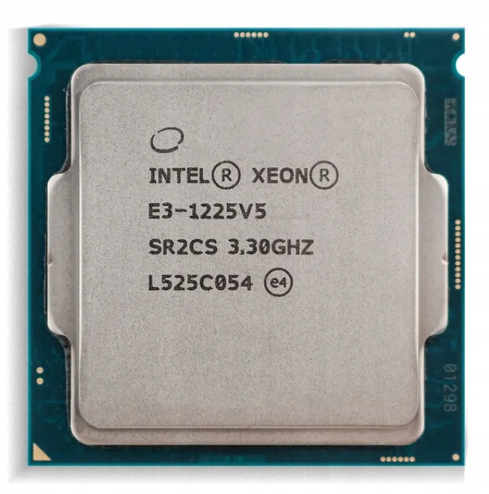 Procesor Intel Xeon E3 1225 V5 4 rdzenie 3,7GHz