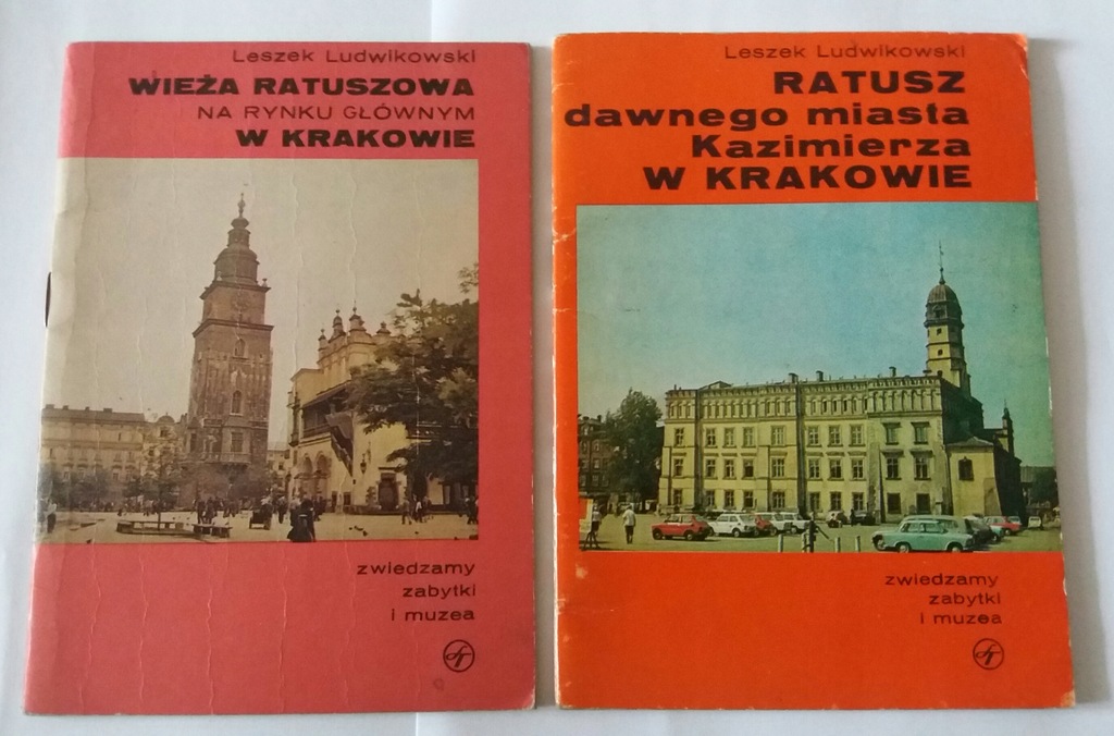 Wieża i Ratusz w Krakowie - 2 książeczki
