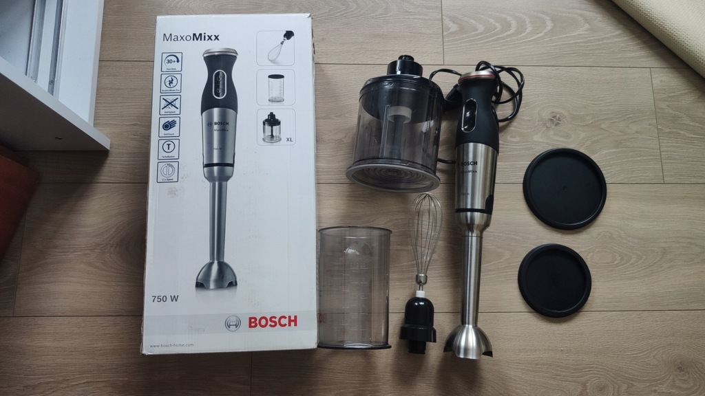 Bosch MaxoMixx 750W zestaw komplet jak nowy - 14526261749 - oficjalne ...