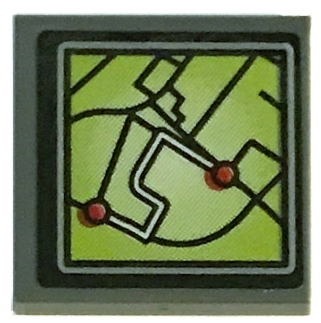 LEGO 2X2 TILE EKRAN GPS 3068bpb1326 60139