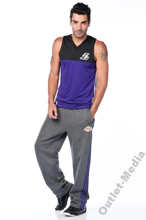 ADIDAS SPODNIE DRESOWE NBA LA LAKERS F87772 L