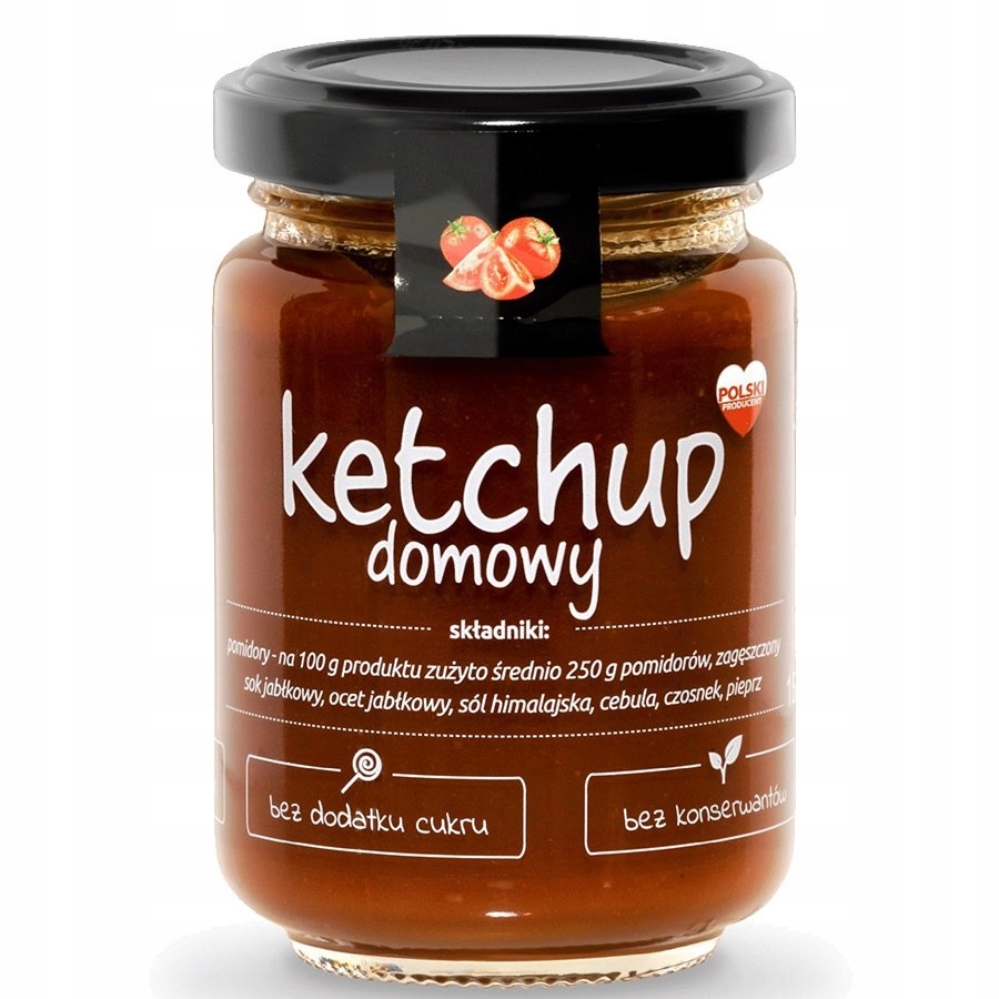 Ketchup łagodny pomidorowy Hotz 200 ml 156 g