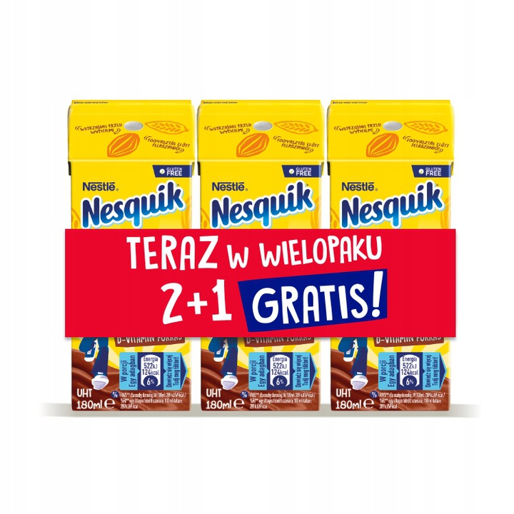 NESQUIK RTD (3x 180ml) Kakao