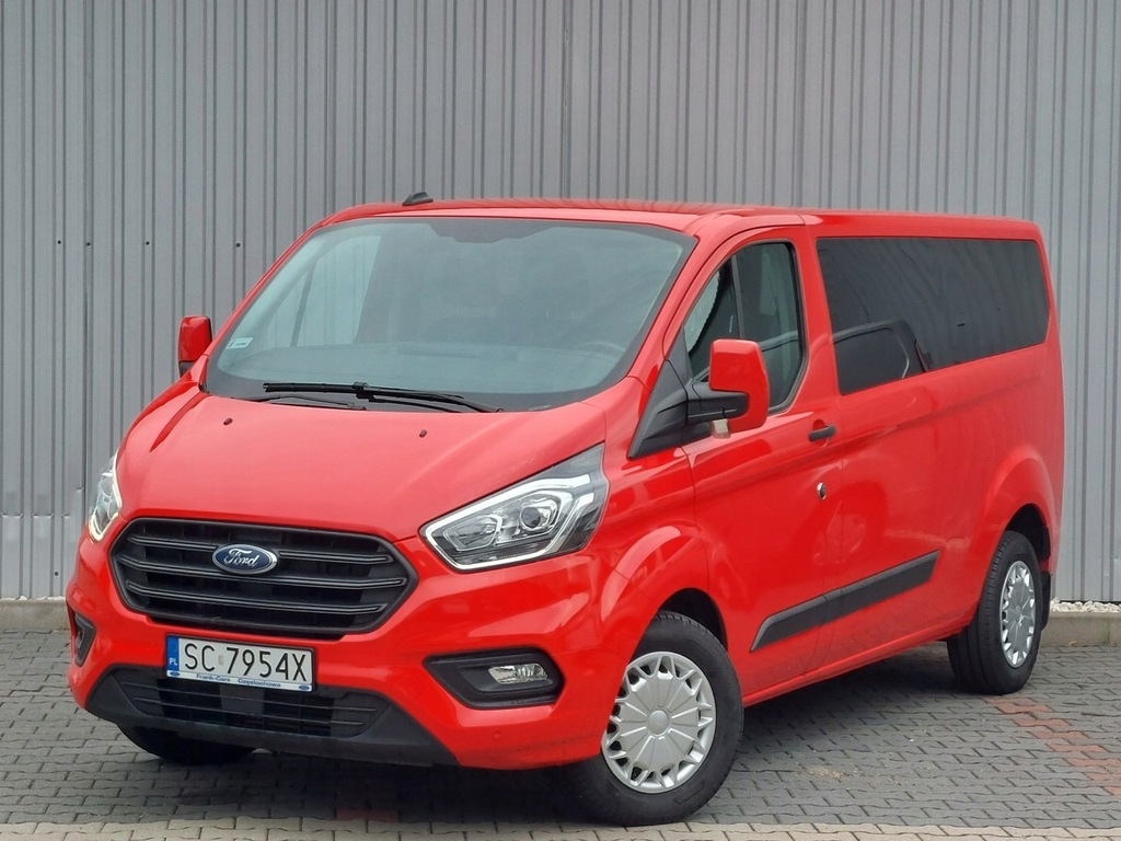 Ford Transit Custom 2.0 130KM 9 osobowy. Od Dealer