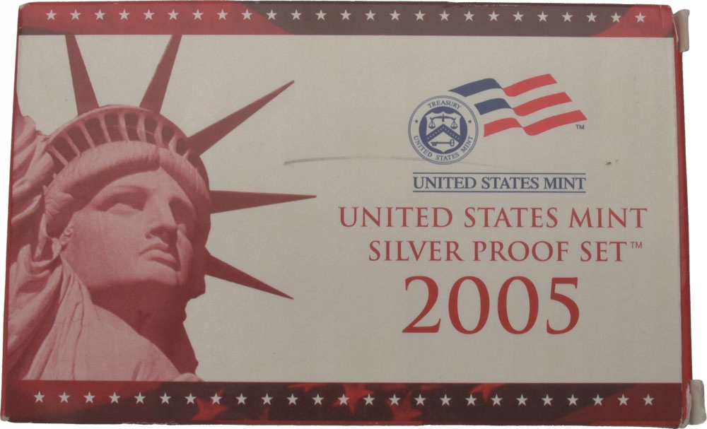 USA Silver Proof Set 2005 (27-28)