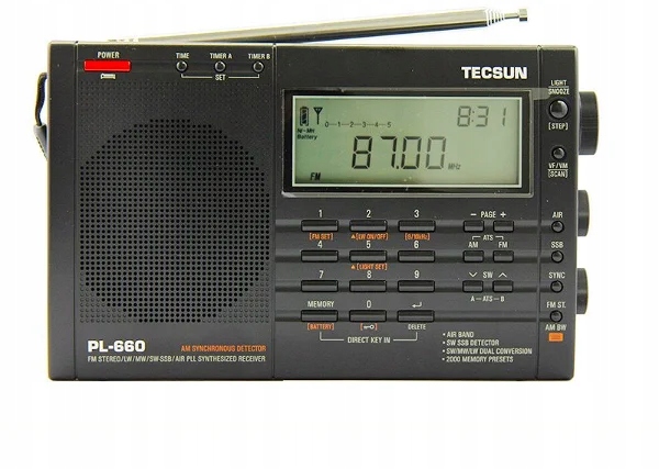 Odbiornik do monitoringu Tecsun PL-660