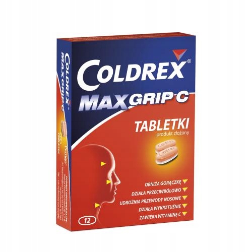 Coldrex Maxgrip C - 12 tabletek