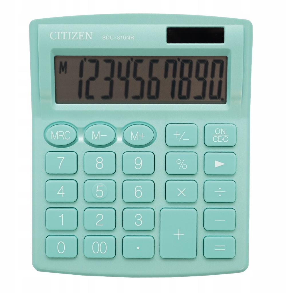 Купить Калькулятор офисный CITIZEN SDC-810NRGNE, 10 разрядов: отзывы, фото, характеристики в интерне-магазине Aredi.ru