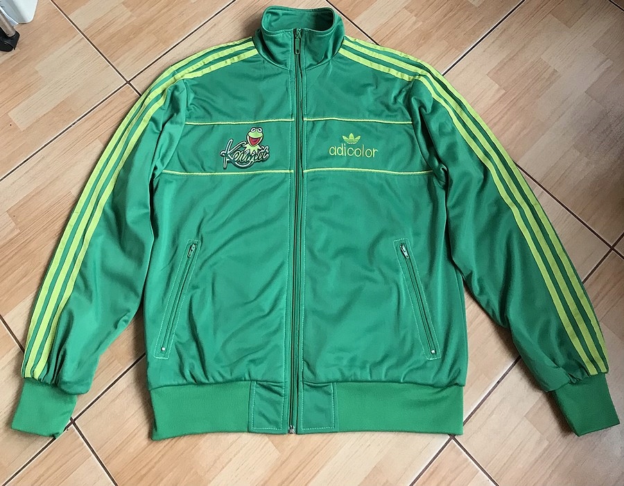 BLUZA ADIDAS ADICOLOR KERMIT FROG M UNIKAT IDEAŁ !