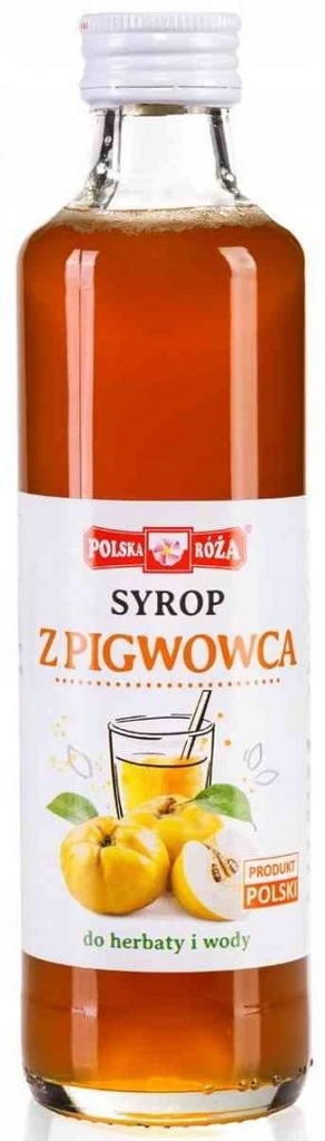 SYROP Z PIGWOWCA 250 ml POLSKA RÓŻA