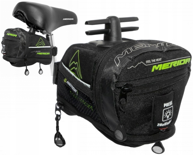 Torebka Torba Podsiodłowa MERIDA E-Bag + LAMPKA