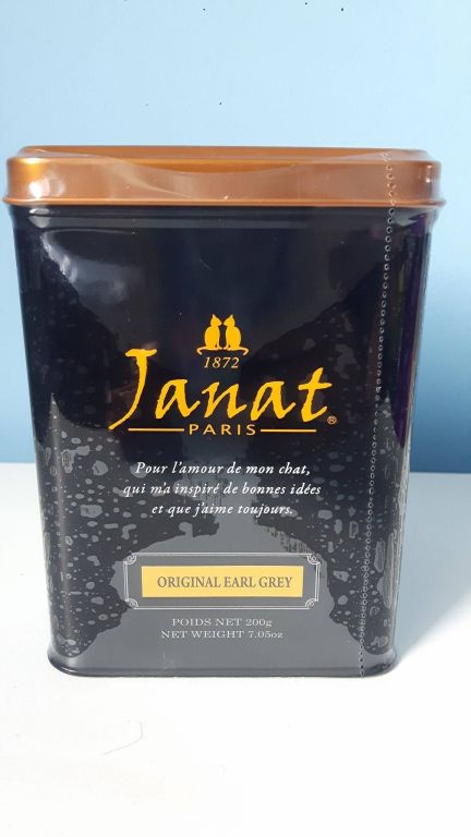 Puszka herbaty marki Janat Paris NOWA Kocia Łapka