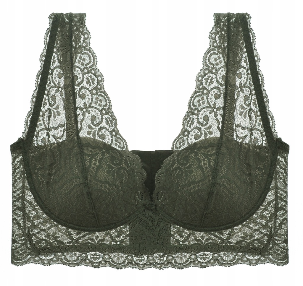 INTIMISSIMI biustonosz khaki zielony 85B ELEONORA
