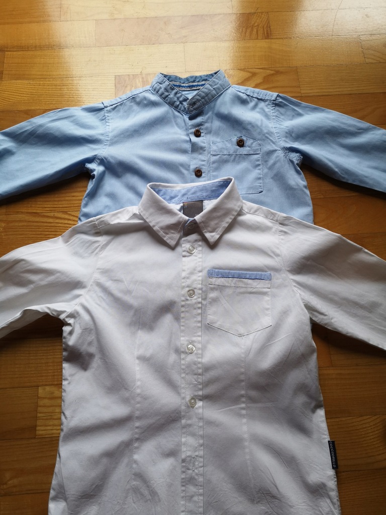 Koszule dla chłopca Reserved i Coccodrilo roz. 104