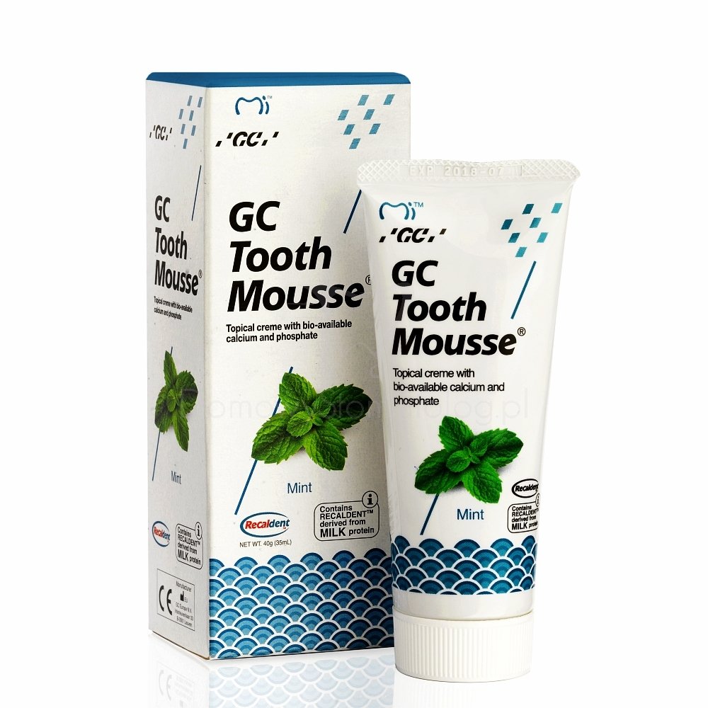 GC Tooth Mousse - Szkliwo 35ml SMAK - Mięta