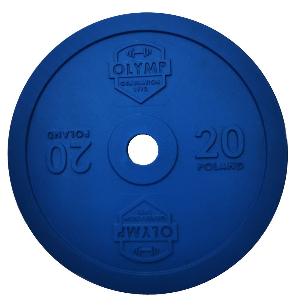 Obciążeni olimpijskie 51mm zawodnicze 20kg OLYMP