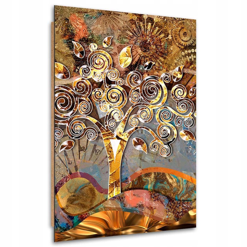 Obraz 3D na ścianę Drzewo miłości G Klimt 60x90