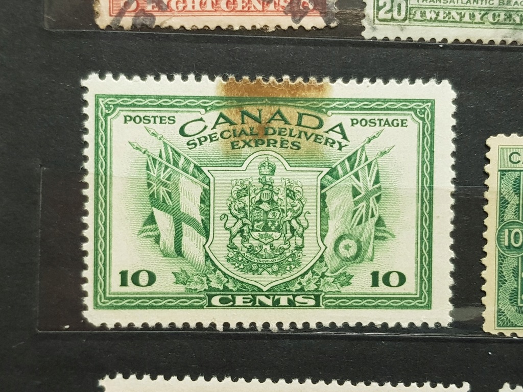 stary znaczek kanada