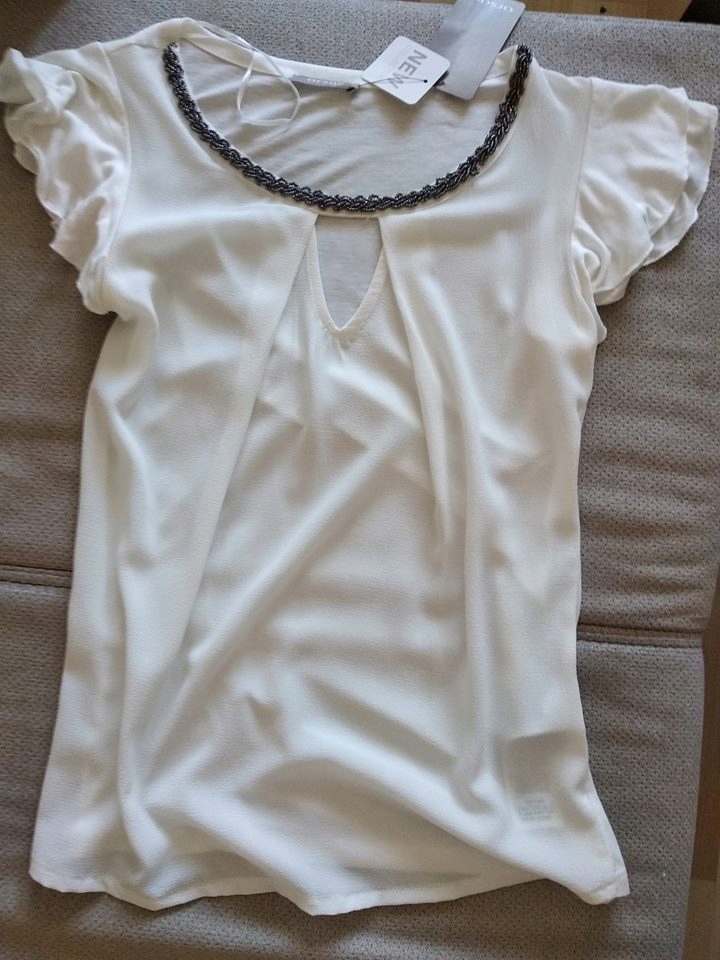 biała bluzka orsay nowa 34 xs