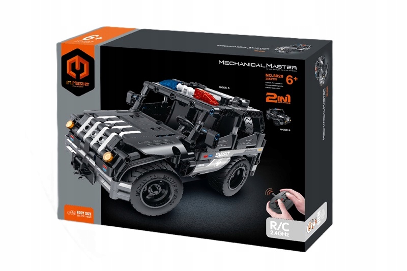 IM.MASTER RC pojazd SWAT 2w1 355el 8026 40462