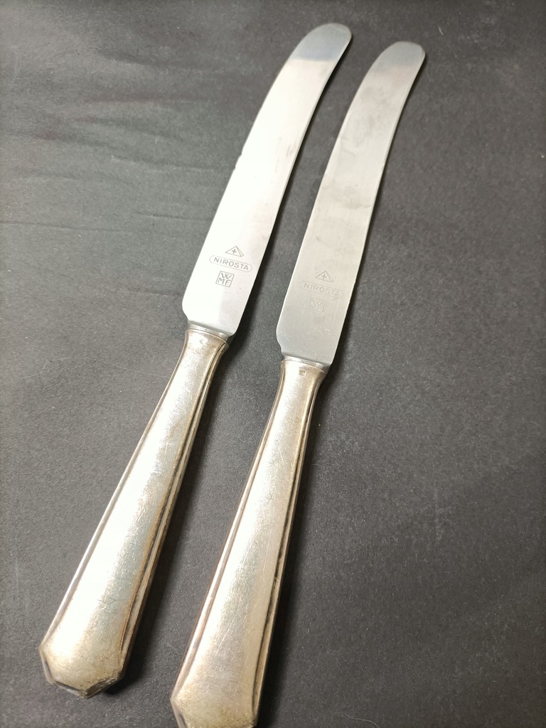 WMF posrebrzane noże Nirosta komplet (1)