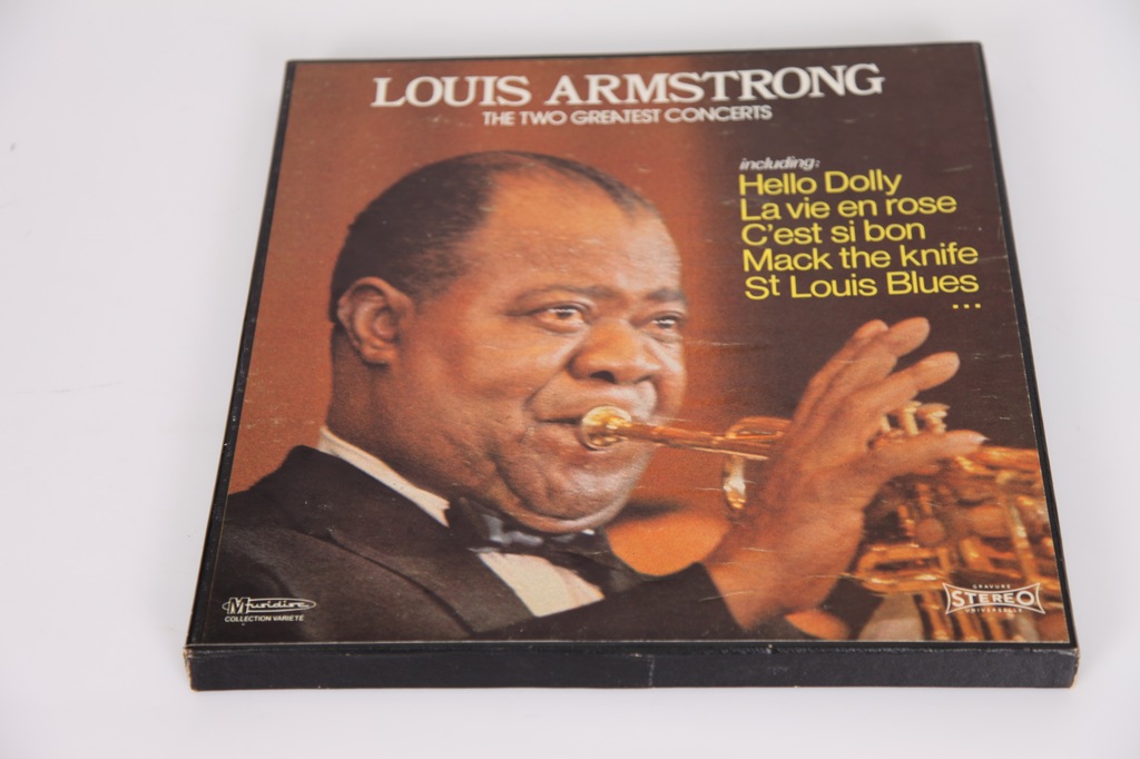 Louis Armstrong - The Two Greatest Concerts lp