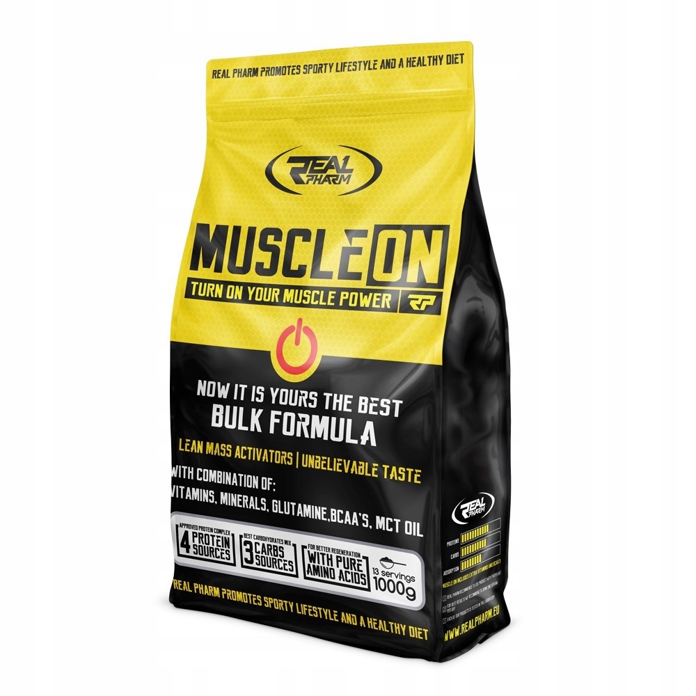 Real Pharm Muscle ON 1000 g wanilia