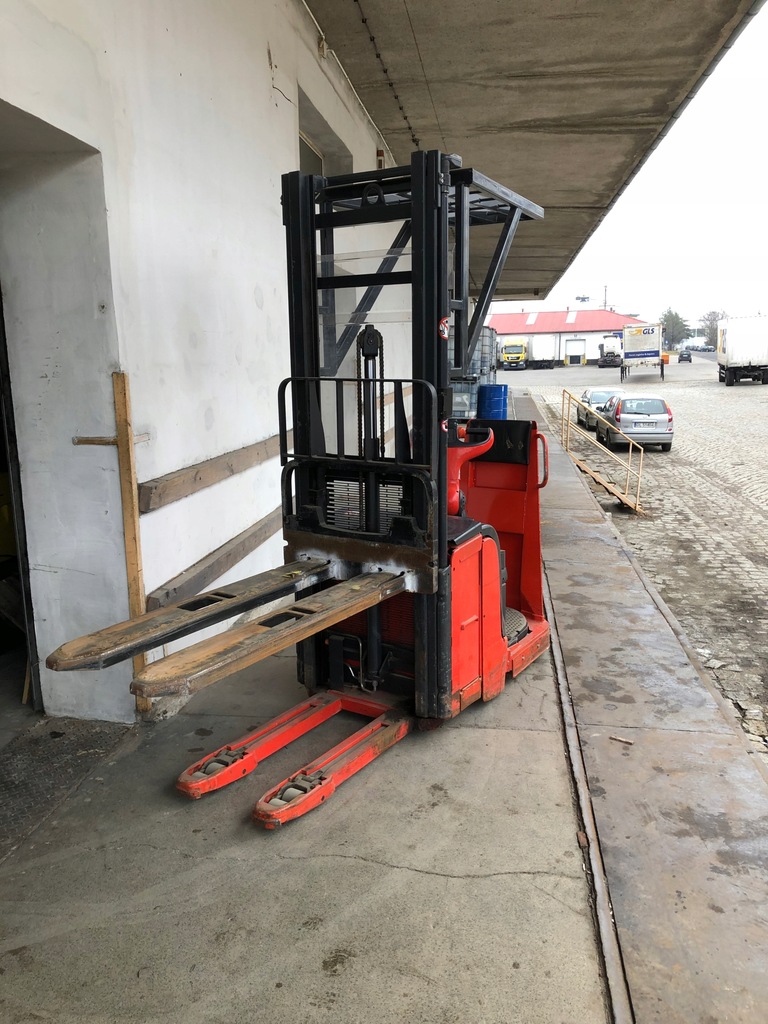 WÓZEK PALETOWY ELEKTRYCZNY LINDE L14AP 5.4m