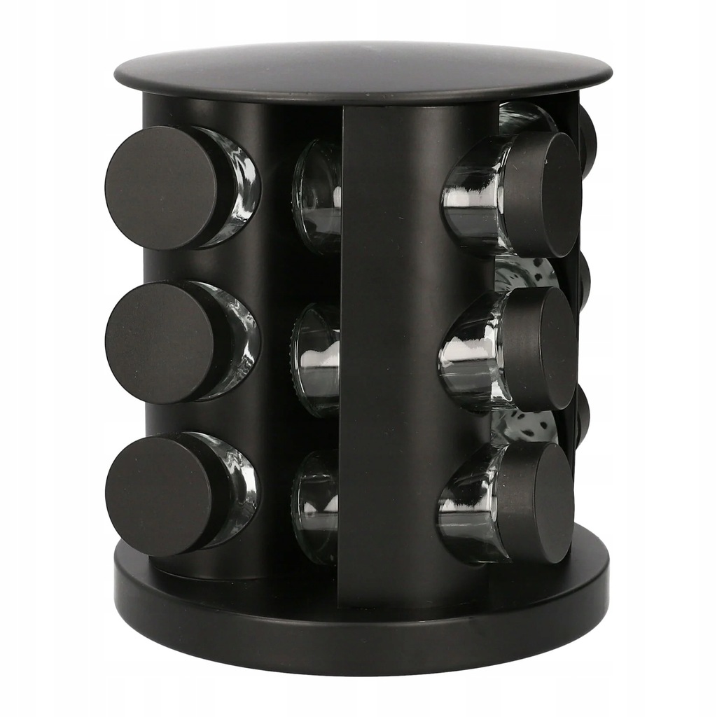 Купить ВРАЩАЮЩАЯСЯ ПОДСТАВКА ДЛЯ СПЕЦИЙ С 12 ДОМАШНИМИ БАНОЧКАМИ ...