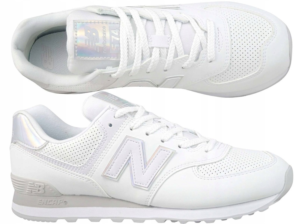 NEW BALANCE 574 WL574HU2 BUTY DAMSKIE BIAŁE 11920512362