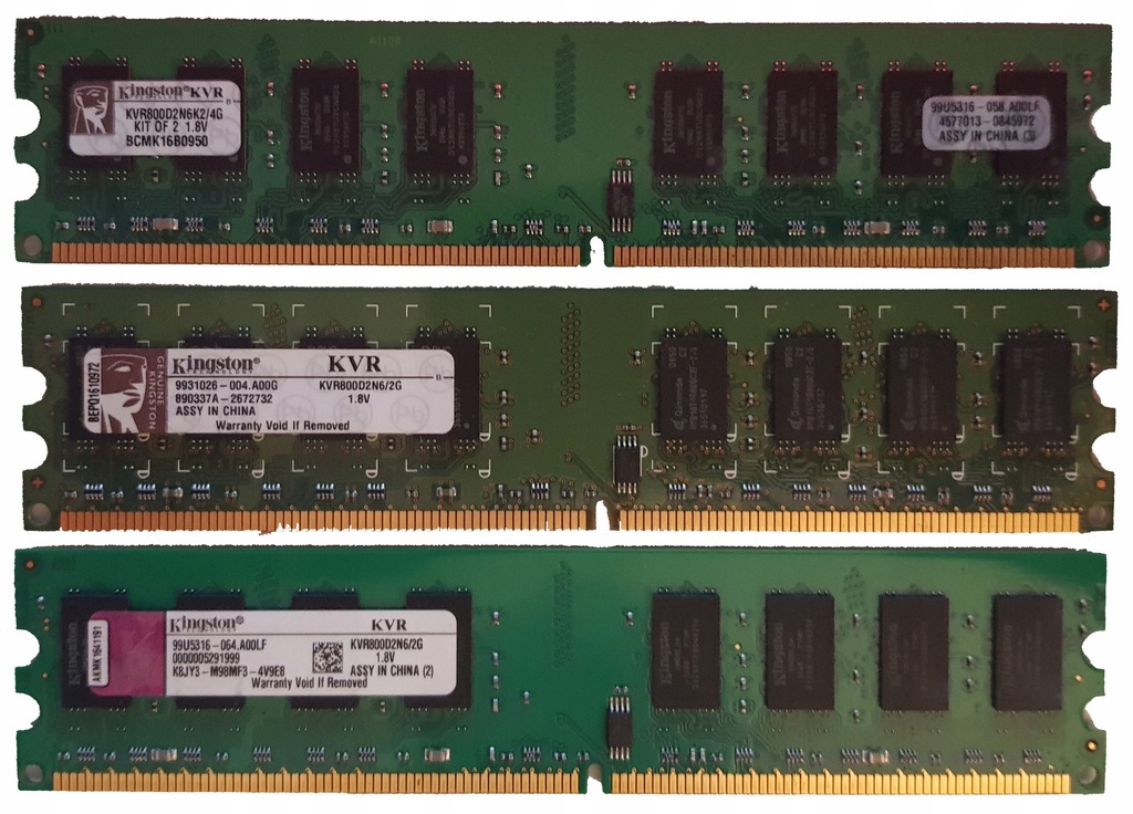 Pamięć RAM do PC DDR2 DIMM 2GB PC2-6400 800MHz