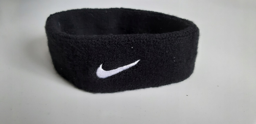 Opaska Frotka na głowę czoło NIKE Headbeand Czarna