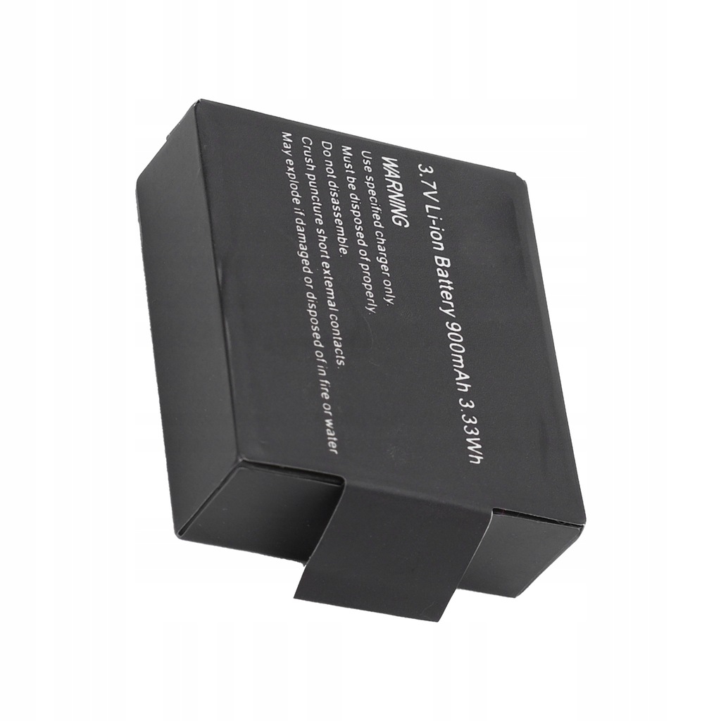 BATERIA MOCNY AKUMULATOR LI-ION DO KAMER SPORTOWYCH 3,7V 900MAH