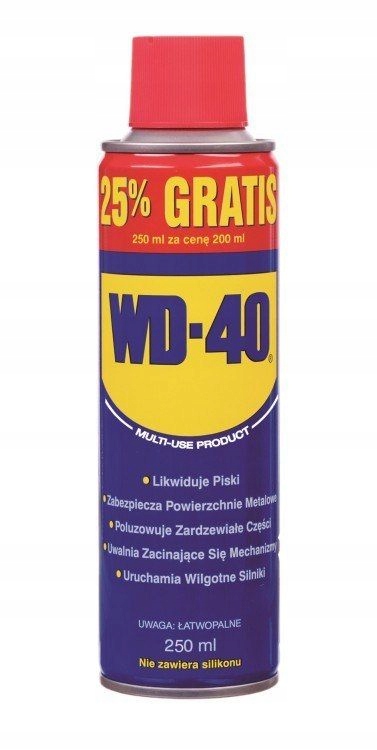 WD-40 200ML + 25% GRATIS uni
