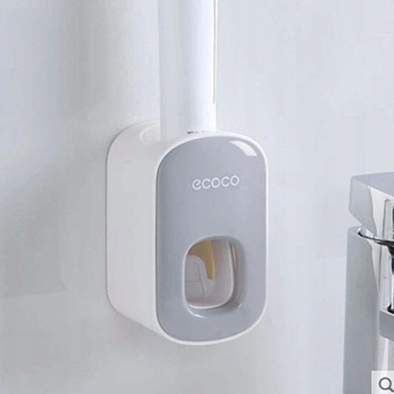 Automatic Toothpaste Dispenser Wall Mount Toothpaste Squeezer Holder